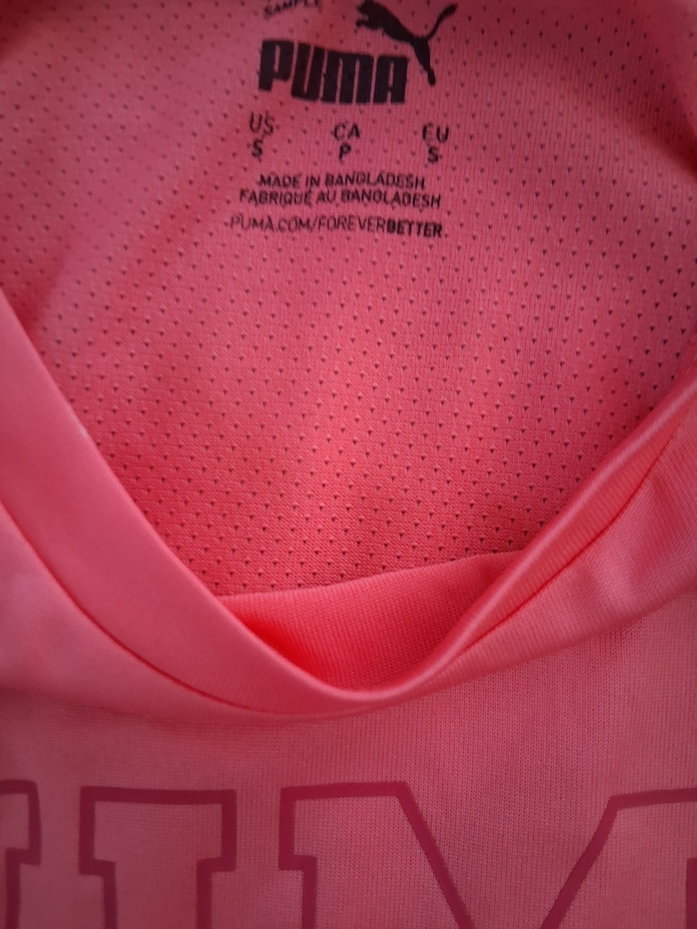 Puma Pink Drycell T-Shirt - Picture 3 of 3